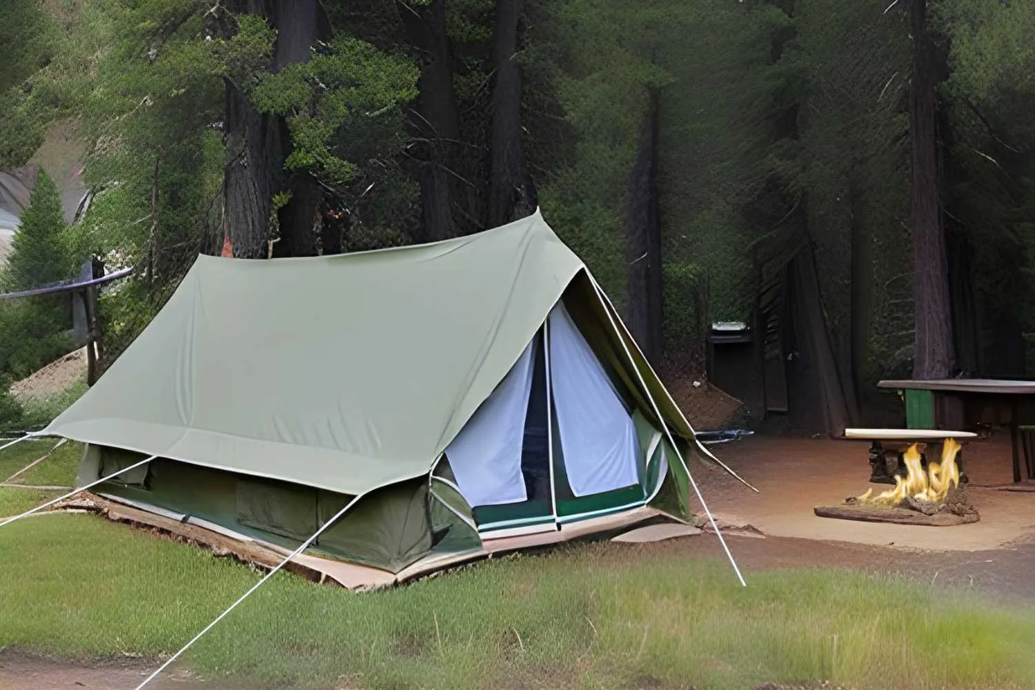 Tents can be arranged by Sanju