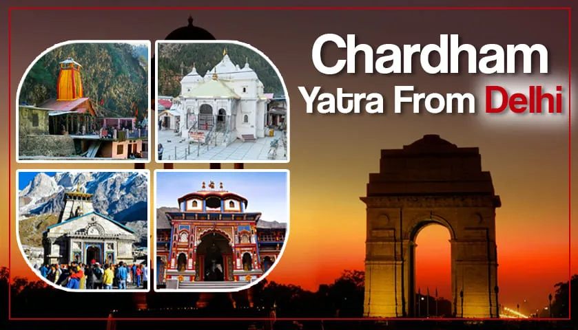 12 Days - Chardham Yatra Package from Delhi